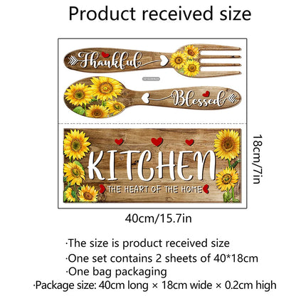 Restaurant Wall Stickers Kitchy