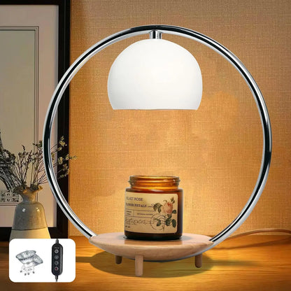 Electric Candle Warmer Lamp with Timer & Dimmer, Safe Wax Melter for Jar Candles, Home Decor Gift