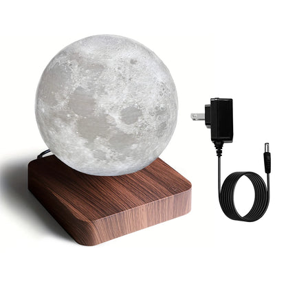 16 Colors Adjustable Brightness Levitating Moon Lamp with Remote Control