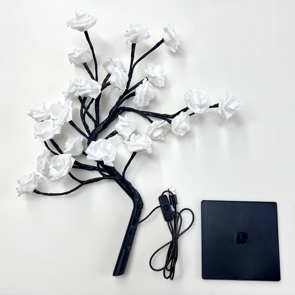 LED Rose Tree Lights USB Atmosphere Lighting