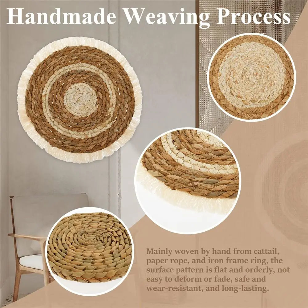 Tidewater Woven Wall Basket Collection – 7 Piece Set