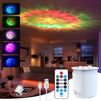 Galaxy Star Projector Light – LED Nebula Night Light with Remote Control for Bedroom and Ambient Lighting