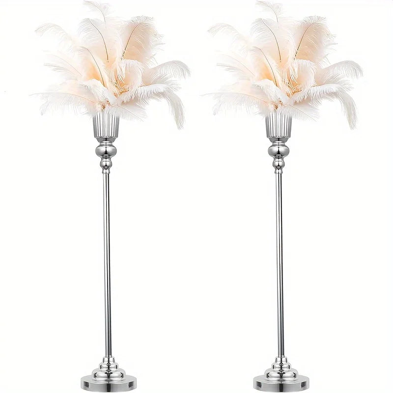 2/10pc Set Wedding Centerpiece Floor Vase 32.5 Inch for Party Events Christmas and Halloween Decorations Pc