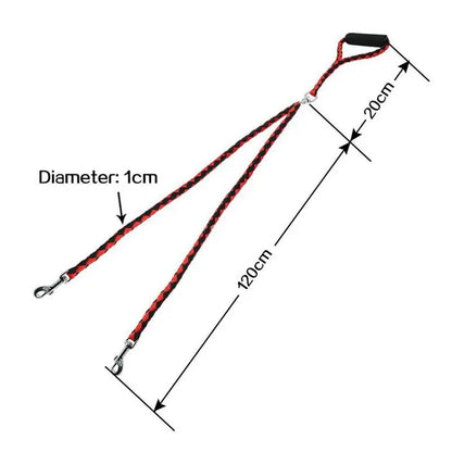 Double Leash 2 Way Couplers Training