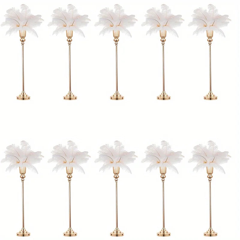 2/10pc Set Wedding Centerpiece Floor Vase 32.5 Inch for Party Events Christmas and Halloween Decorations Pc