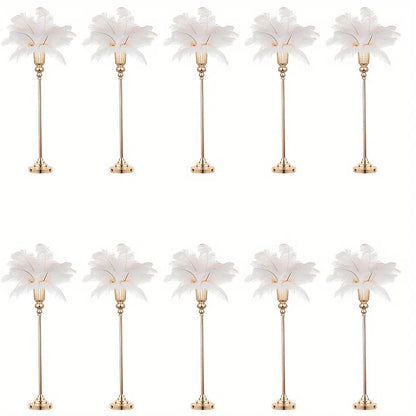 2/10pc Set Wedding Centerpiece Floor Vase 32.5 Inch for Party Events Christmas and Halloween Decorations Pc