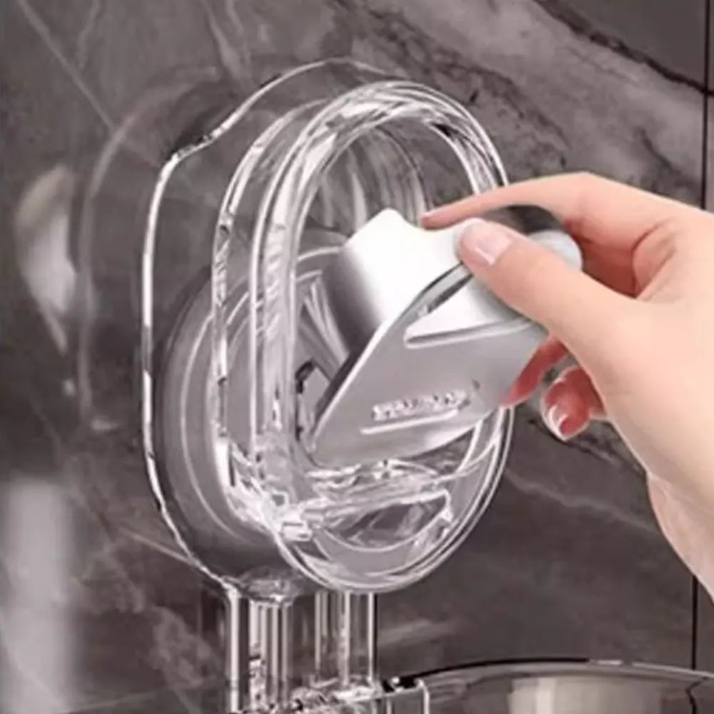 Suction Mount Shower Basket No Drill