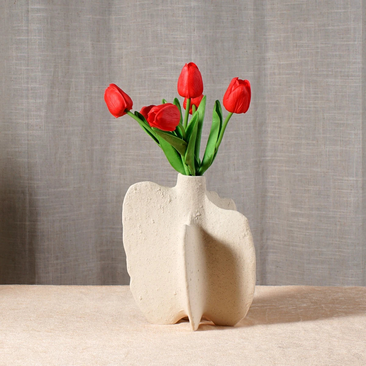 Ocean Breeze Coastal Ceramic Vase