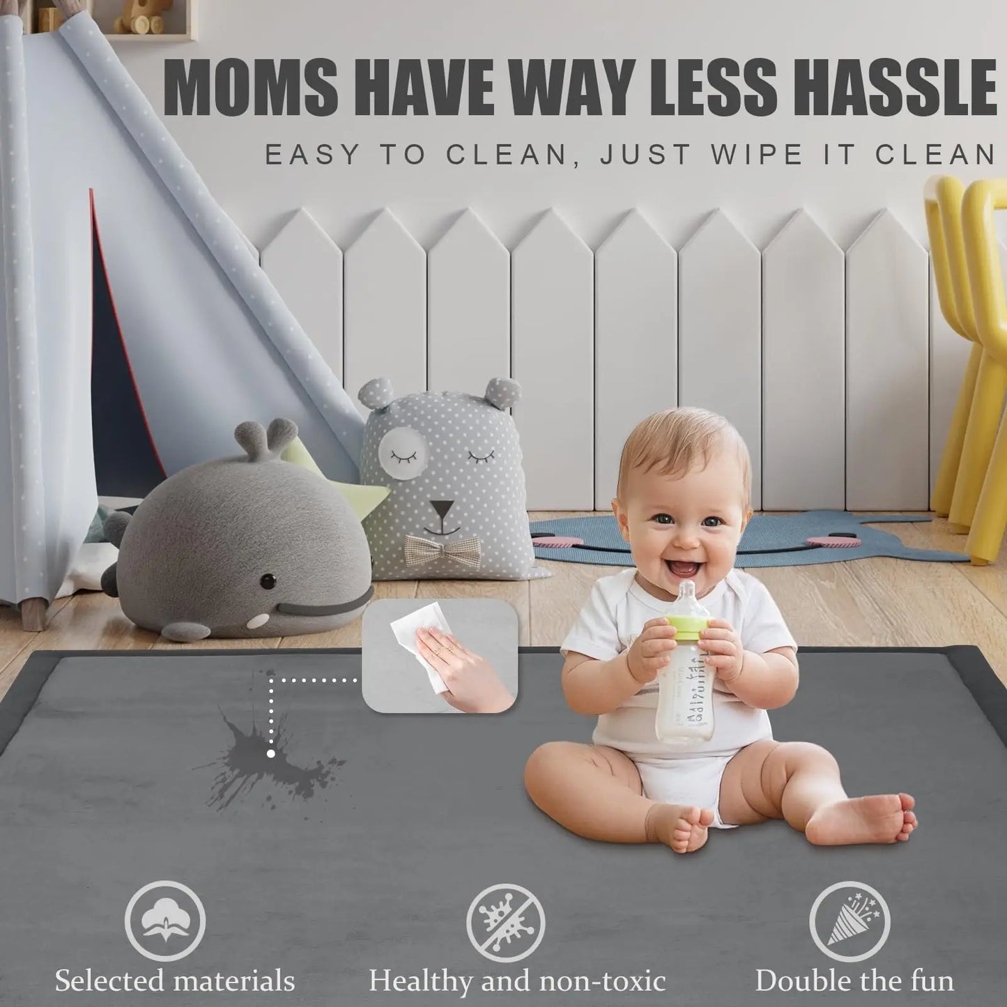 Play Mat Soft Area Rug