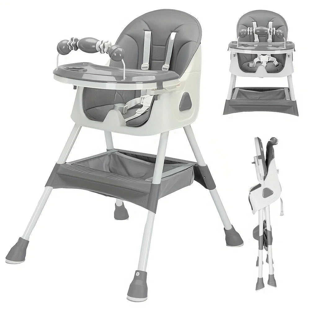 Foldable High Chair Easy Clean