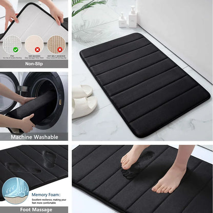 Absorbent Memory Foam Bath Mat