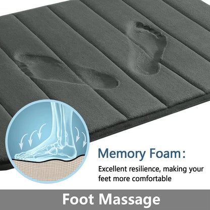 Absorbent Memory Foam Bath Mat