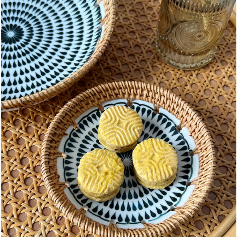 Seaside Woven Entertaining Tray
