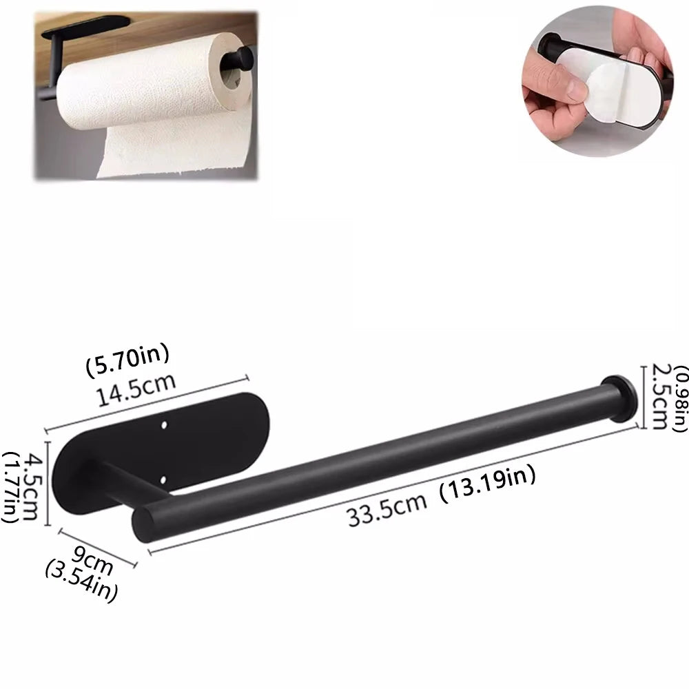 Paper Towel Holder Adhesive Under Cabinet