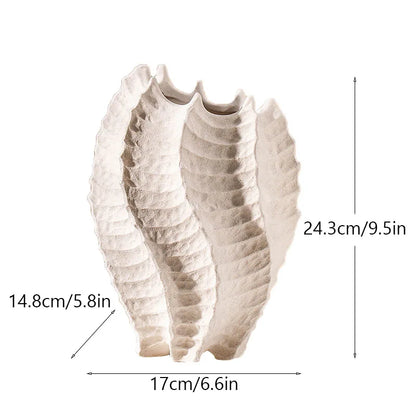 Ocean Breeze Coastal Ceramic Vase