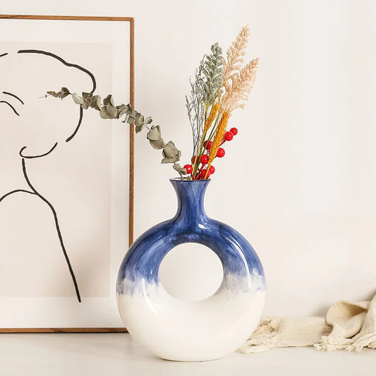 Laguna Gradient Ring Vase