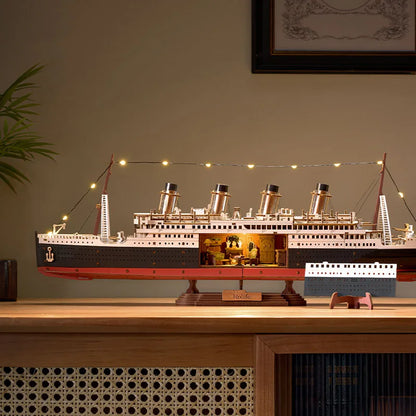 Luxury Cruise Ship 3D Puzzle LED Light Up Model